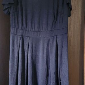 Elegant Navy Blue Women's Dress